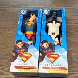 Superman and Mr. Terrific Action Figures